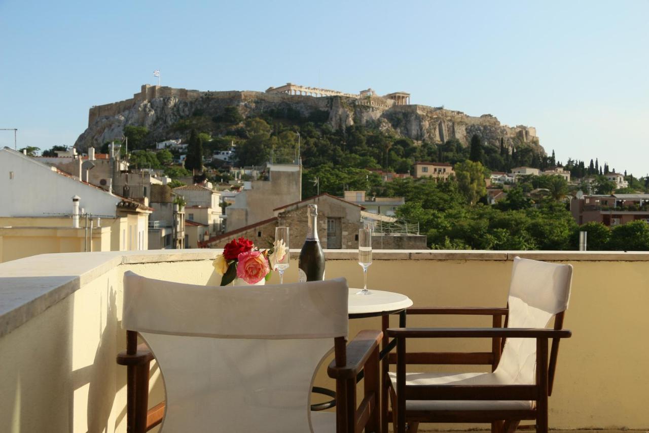 Prestige Penthouse - Breathtaking Parthenon Views In Plaka Apartment Athens Luaran gambar