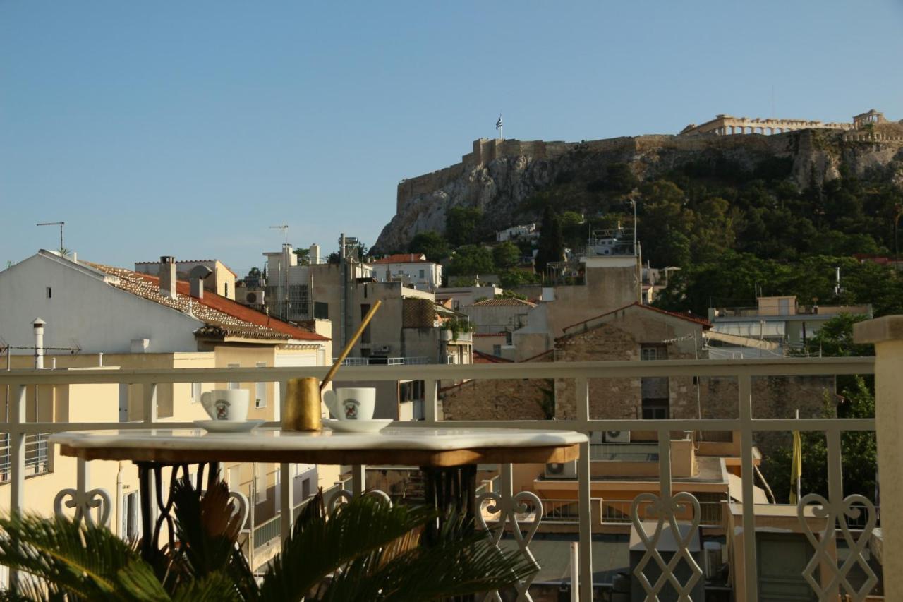 Prestige Penthouse - Breathtaking Parthenon Views In Plaka Apartment Athens Luaran gambar