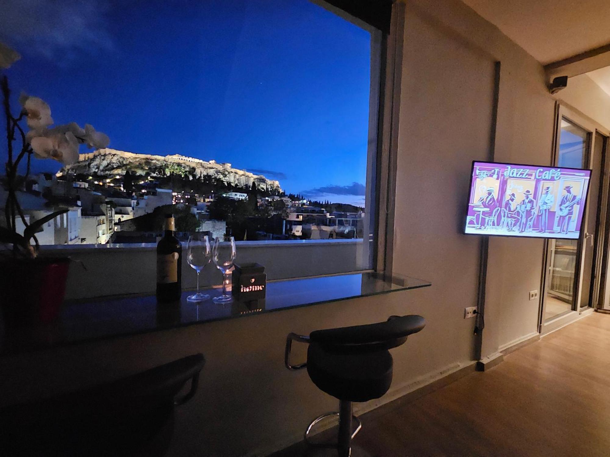 Prestige Penthouse - Breathtaking Parthenon Views In Plaka Apartment Athens Luaran gambar