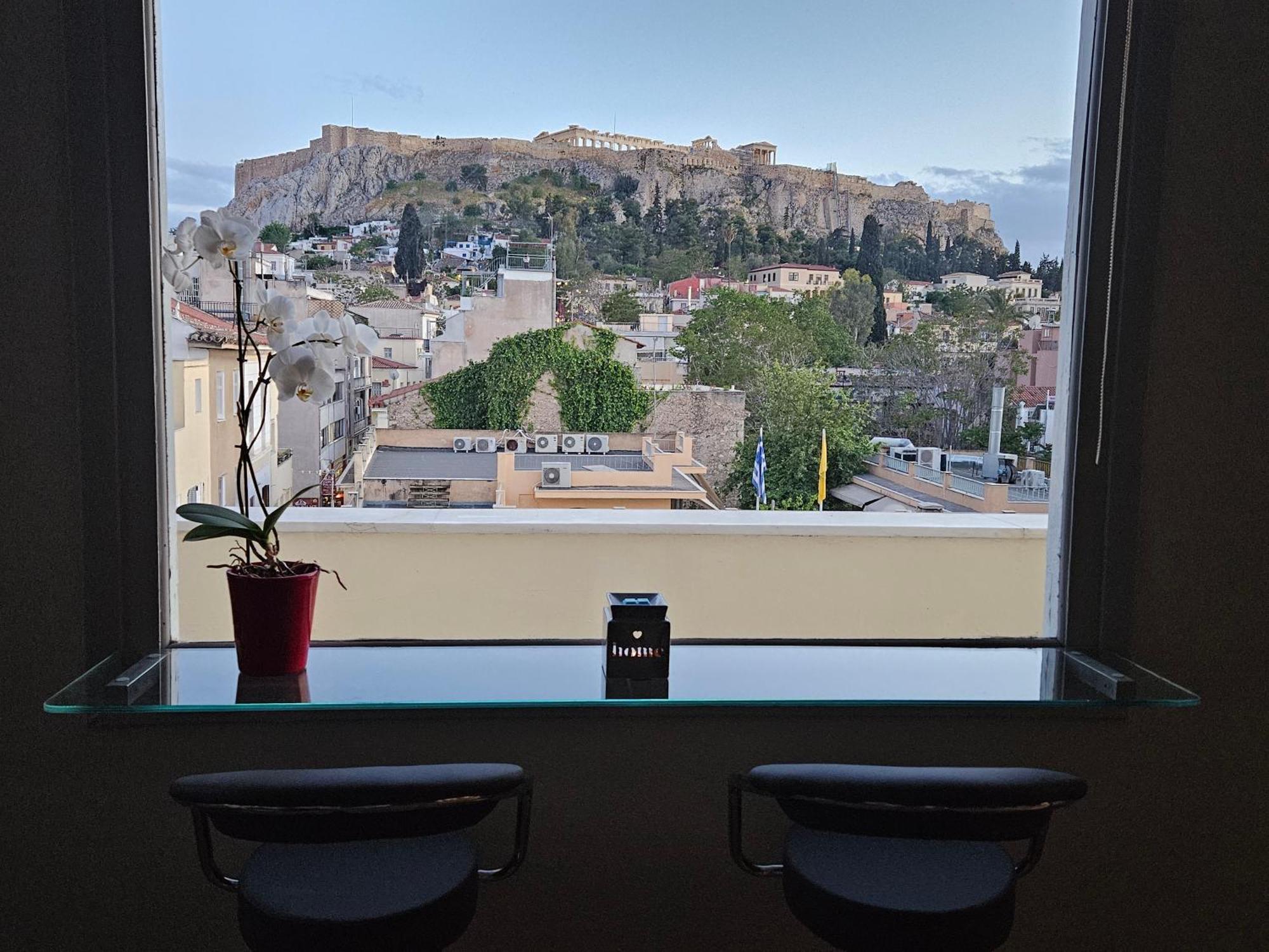 Prestige Penthouse - Breathtaking Parthenon Views In Plaka Apartment Athens Luaran gambar