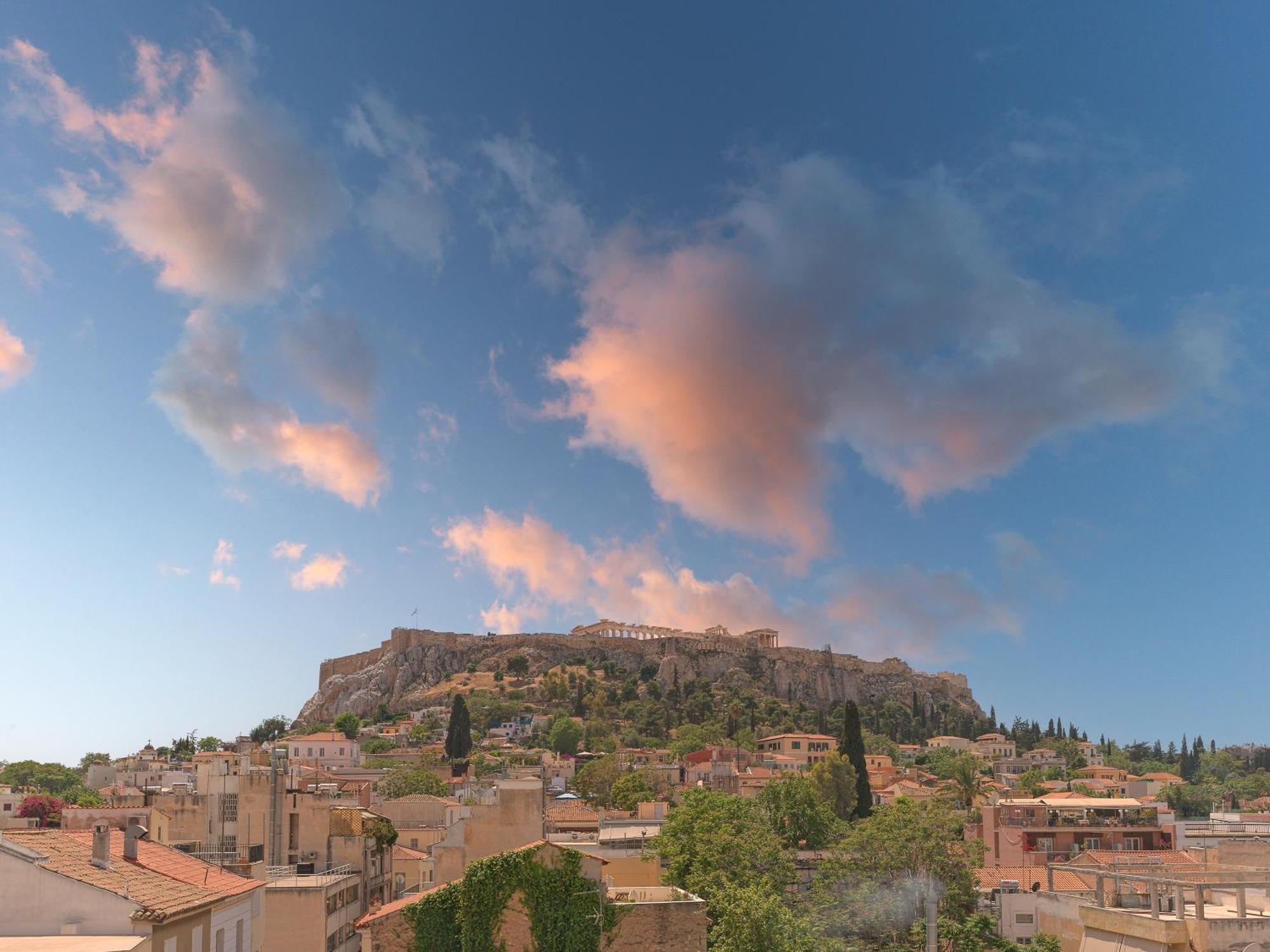 Prestige Penthouse - Breathtaking Parthenon Views In Plaka Apartment Athens Luaran gambar