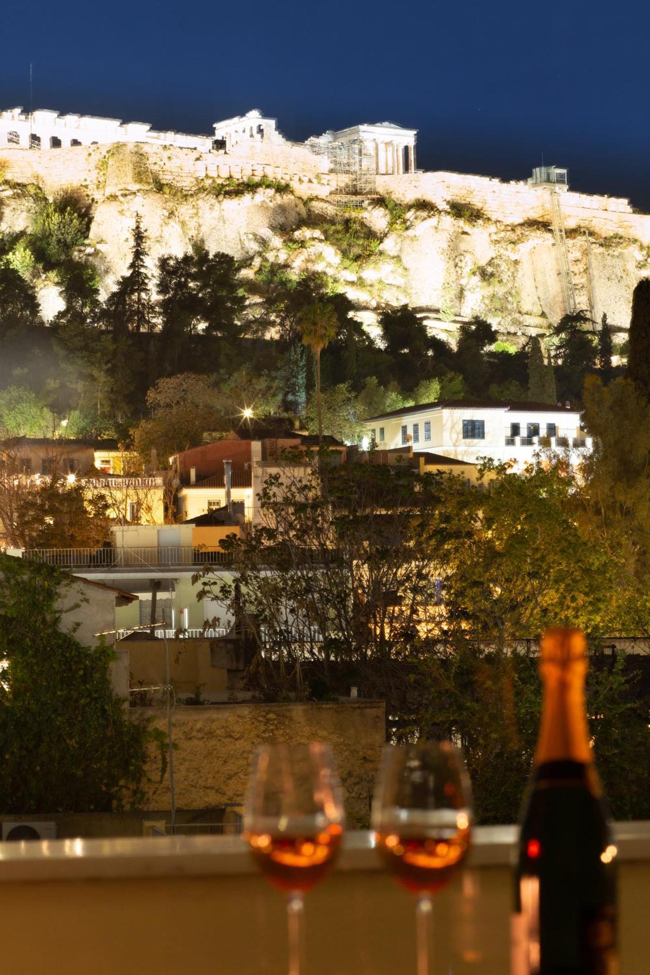Prestige Penthouse - Breathtaking Parthenon Views In Plaka Apartment Athens Luaran gambar