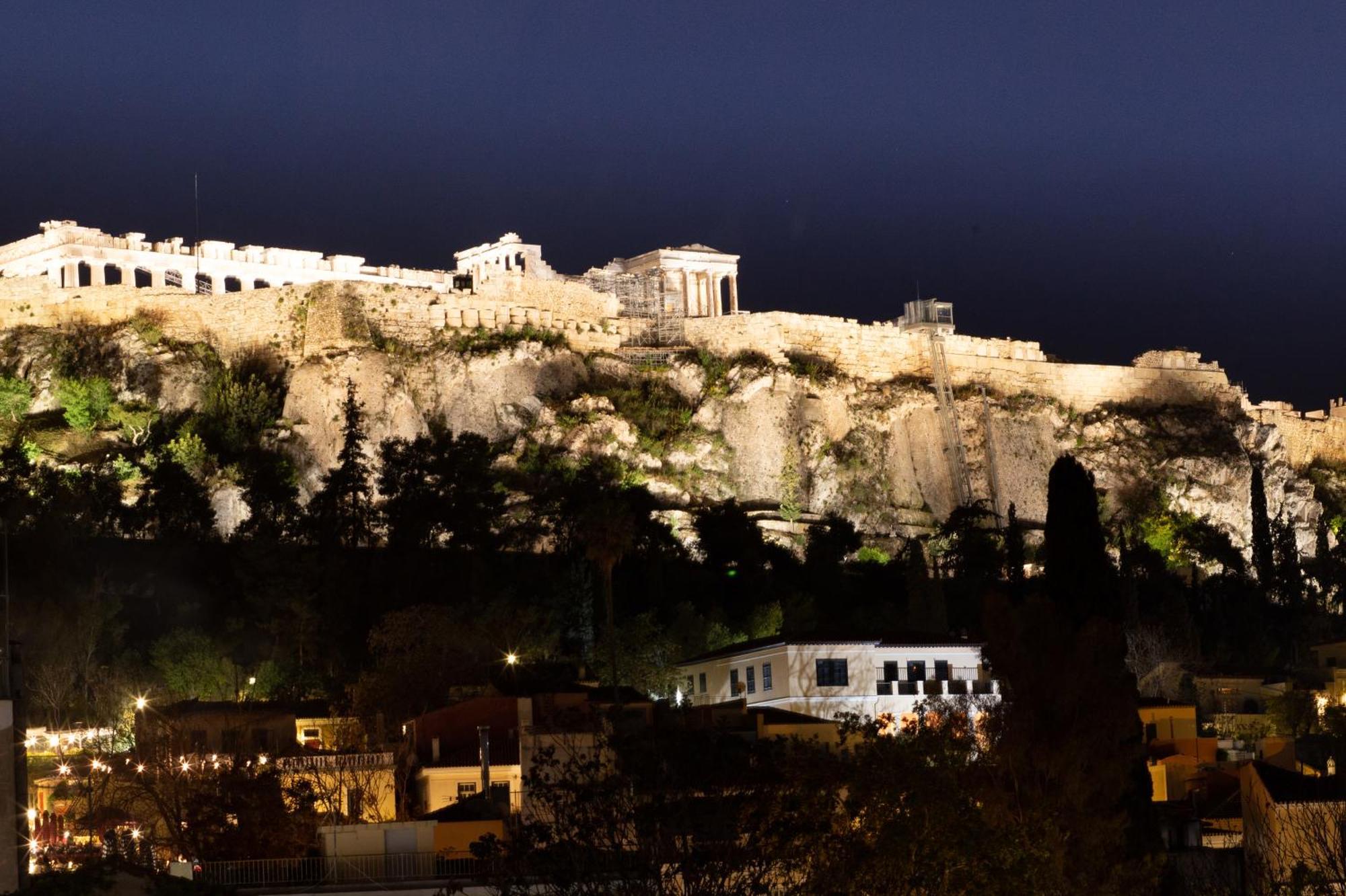 Prestige Penthouse - Breathtaking Parthenon Views In Plaka Apartment Athens Luaran gambar