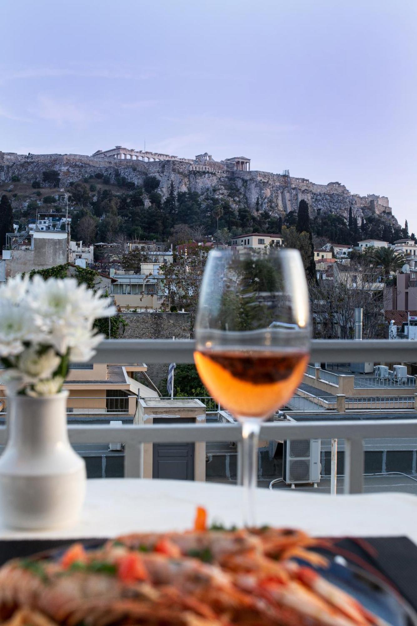 Prestige Penthouse - Breathtaking Parthenon Views In Plaka Apartment Athens Luaran gambar